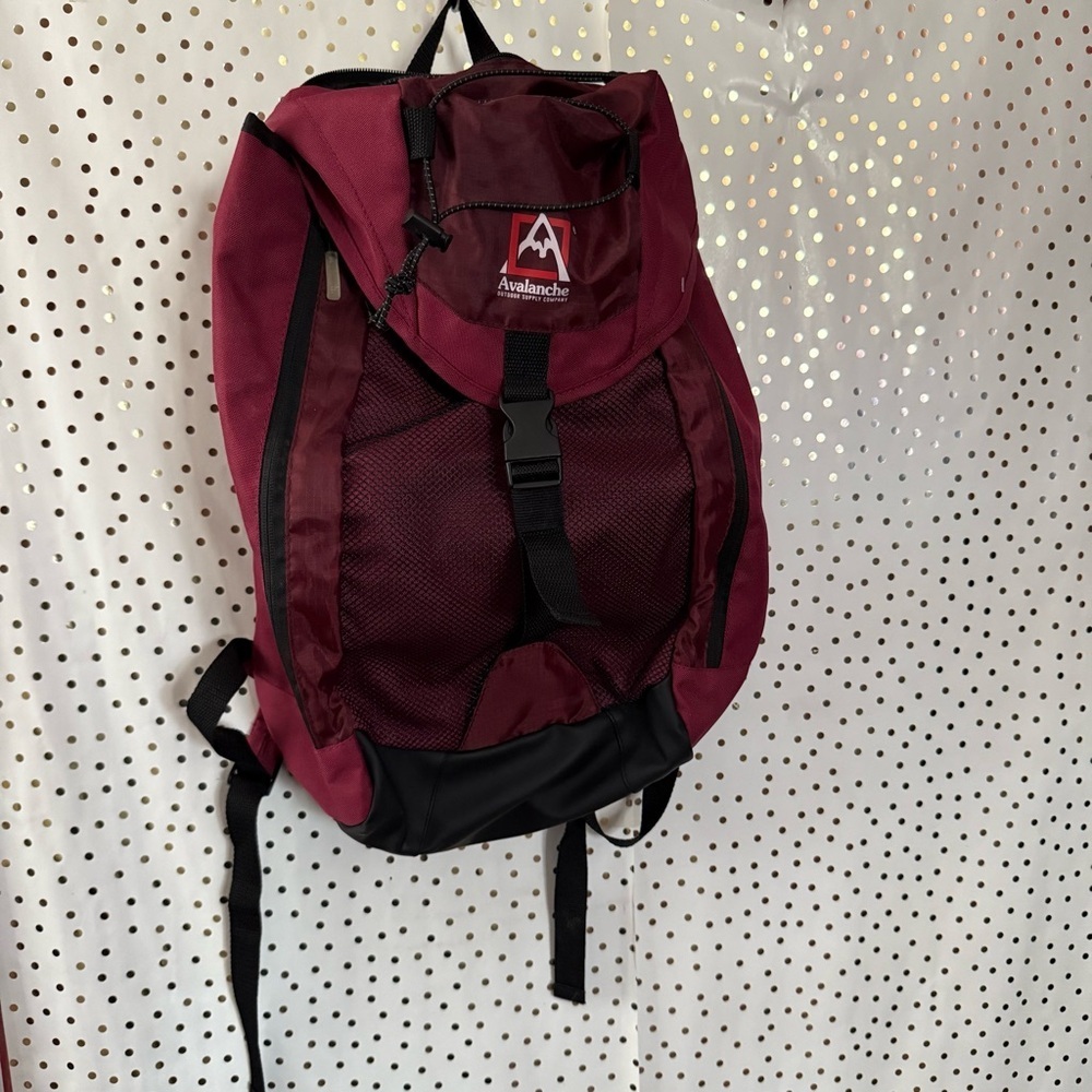 Avalanche Burgundy Backpack